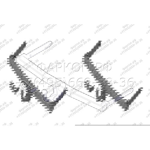 9151 Трейлер Фаркоп для Volkswagen Tiguan 2007-2016, Tiguan 2 2016-2024, Skoda Kodiaq 2017-2023, Skoda Karoq 2020-. Требуется подрезка бампера. Тип шара: A. Нагрузки: 1100/50 кг, масса фаркопа 14,7 кг (без электрики в комплекте)