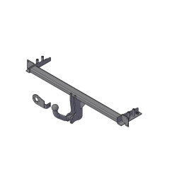 9422 Трейлер Фаркоп для Ravon Gentra 2015-2018, Daewoo Gentra 2013-2015, Chevrolet Lacetti седан 2004-2012, Daewoo Nubira седан 2003-2013 без подрезки бампера. Тип шара: A. Нагрузки: 1200/60 кг,