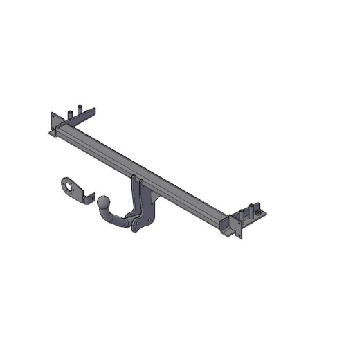 9422 Трейлер Фаркоп для Ravon Gentra 2015-2018, Daewoo Gentra 2013-2015, Chevrolet Lacetti седан 2004-2012, Daewoo Nubira седан 2003-2013 без подрезки бампера. Тип шара: A. Нагрузки: 1200/60 кг, масса фаркопа 16,7 кг (без электрики в комплекте)