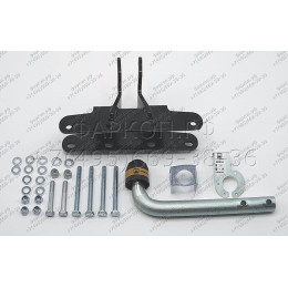 95201-A MOTODOR Фаркоп с оцинкованным шаром на Jeep Wrangler JK 2007-2018, JL 2018- (только американская версия) без выреза в бампере. Тип шара: A. Нагрузки 1900/75 кг, м