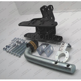 95201-A MOTODOR Фаркоп с оцинкованным шаром на Jeep Wrangler JK 2007-2018, JL 2018- (только американская версия) без выреза в бампере. Тип шара: A. Нагрузки 1900/75 кг, м