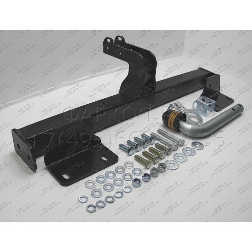98002-A MOTODOR Фаркоп с оцинкованным шаром на Infiniti QX50 2018-2025, Infiniti QX55 2021-2025 без выреза в бампере. Тип шара: A. Нагрузки 1500/75 кг, масса фаркопа 15,4 кг (без электрики в комплекте)