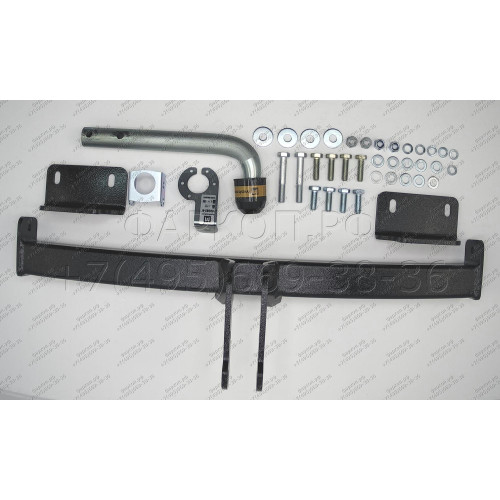 98002-A MOTODOR Фаркоп с оцинкованным шаром на Infiniti QX50 2018-2025, Infiniti QX55 2021-2025 без выреза в бампере. Тип шара: A. Нагрузки 1500/75 кг, масса фаркопа 15,4 кг (без электрики в комплекте)