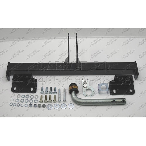 98002-A MOTODOR Фаркоп с оцинкованным шаром на Infiniti QX50 2018-2025, Infiniti QX55 2021-2025 без выреза в бампере. Тип шара: A. Нагрузки 1500/75 кг, масса фаркопа 15,4 кг (без электрики в комплекте)