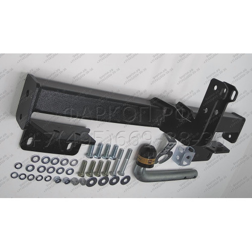 98002-A MOTODOR Фаркоп с оцинкованным шаром на Infiniti QX50 2018-2025, Infiniti QX55 2021-2025 без выреза в бампере. Тип шара: A. Нагрузки 1500/75 кг, масса фаркопа 15,4 кг (без электрики в комплекте)