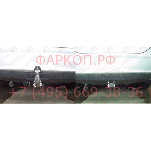 A039C GALIA Полностью оцинкованный фаркоп на Audi A6 седан/универсал 2004-2011, в т.ч. 4WD (Quattro), Audi A6 Allroad Quattro 2006-2012. Подрозетник убирается за бампер. Тип шара: C (горизонтальный съемный). Невидимый вырез бампера. Нагрузки: 2100/85 кг, 