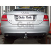 A039C GALIA Полностью оцинкованный фаркоп на Audi A6 седан/универсал 2004-2011, в т.ч. 4WD (Quattro), Audi A6 Allroad Quattro 2006-2012. Подрозетник убирается за бампер. Тип шара: C (горизонтальный съемный). Невидимый вырез бампера. Нагрузки: 2100/85 кг, 