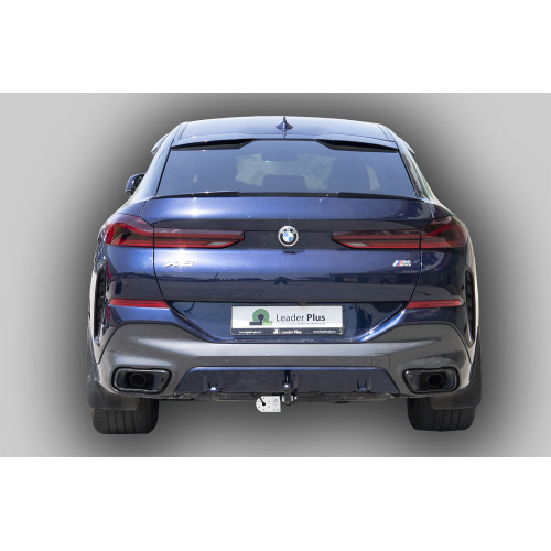 B207-A Лидер-плюс ТСУ для BMW X6 G06 2019-. Необходима подрезка бампера. Нагрузки: 1500/75 кг, масса фаркопа 13 кг (без электрики в комплекте)