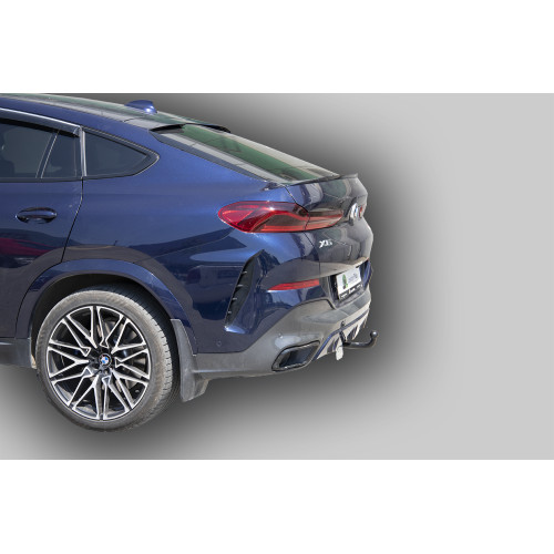 B207-A Лидер-плюс ТСУ для BMW X6 G06 2019-. Необходима подрезка бампера. Нагрузки: 1500/75 кг, масса фаркопа 13 кг (без электрики в комплекте)