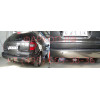 C023C GALIA Полностью оцинкованный фаркоп на Chrysler Grand Voyager IV 2001-2007, Dodge Caravan IV 2001-2007 2WD, 4WD - только 5-местную модель (не подходит на Stow n Go). Подрозетник убирается за бампер. Тип шара: C (горизонтальный съемный). Невидимый вы