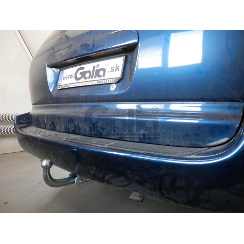 C023C GALIA Полностью оцинкованный фаркоп на Chrysler Grand Voyager IV 2001-2007, Dodge Caravan IV 2001-2007 2WD, 4WD - только 5-местную модель (не подходит на Stow n Go). Подрозетник убирается за бампер. Тип шара: C (горизонтальный съемный). Невидимый вы