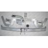 C055A GALIA Полностью оцинкованный фаркоп на Citroen C5 III седан 2008-2017, Peugeot 407 седан 2004-2010. Только для моделей с одной трубой глушителя. для Peugeot 407 2008 год - необходима подрезка в нижней части бампера. Подрозетник убирается за бампер. 