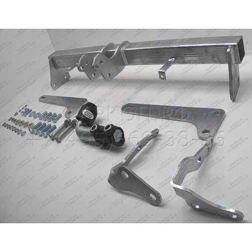 C060A GALIA Полностью оцинкованный фаркоп на Chevrolet Captiva 2006-2013, 2013-2018, Opel Antara 2006-2013, 2013-2017. Только для авто с запаской снизу. Тип шара: A. Нагрузки: 2100/80 кг, масса фаркопа 14,42 кг