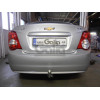 C063A GALIA Полностью оцинкованный фаркоп на Chevrolet Aveo седан 2012-2015. Подрозетник убирается за бампер. Тип шара: A. Без выреза бампера. Нагрузки: 1100/50 кг, масса фаркопа 13,42 кг