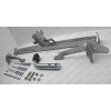 C063A GALIA Полностью оцинкованный фаркоп на Chevrolet Aveo седан 2012-2015. Подрозетник убирается за бампер. Тип шара: A. Без выреза бампера. Нагрузки: 1100/50 кг, масса фаркопа 13,42 кг
