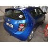 C070A GALIA Полностью оцинкованный фаркоп на Chevrolet Aveo хетчбек 2011-2015. Подрозетник убирается за бампер. Тип шара: A. Невидимый вырез бампера. Нагрузки: 1200/50 кг, масса фаркопа 13,82 кг