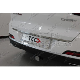 TCU00162 ТСС Фаркоп на Chery Tiggo 7 Pro 2020-2024, Xcite X-Cross 7 2024- без подрезки бампера. Тип шара: E (шаровый узел под американский квадрат). Нагрузки: 1250/75 кг