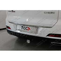 TCU00162 ТСС Фаркоп на Chery Tiggo 7 Pro 2020-2024, Xcite X-Cross 7 2024- без подрезки бампера. Тип шара: E (шаровый узел под американский квадрат). Нагрузки: 1250/75 кг