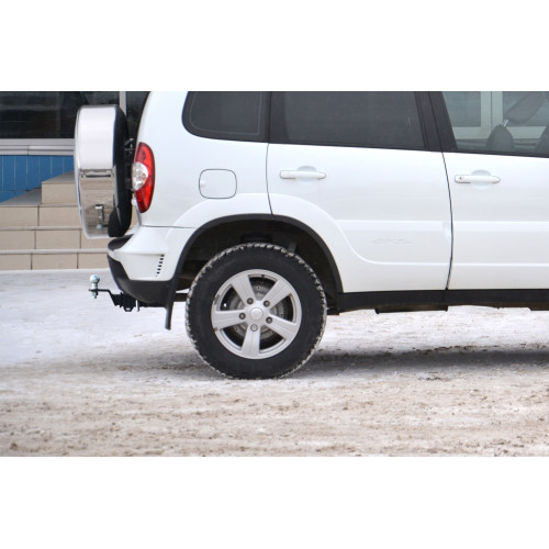 CHN-21-991122.00 PT GROUP Фаркоп на Lada Niva Travel 2021-, Chevrolet Niva 2008-2020, Lada Niva 2020-2021 без подрезки бампера. Тип шара: E (легкосъемный шар под квадрат). Нагрузки: 1500/50 кг, масса фаркопа 16 кг (без электрики в комплекте)