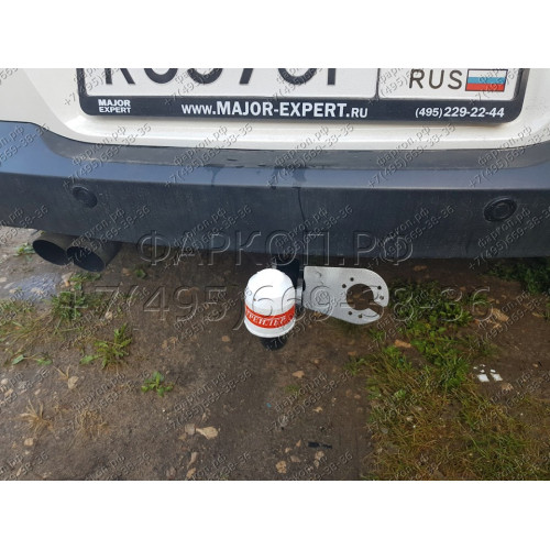 9151 Трейлер Фаркоп для Volkswagen Tiguan 2007-2016, Tiguan 2 2016-2024, Skoda Kodiaq 2017-2023, Skoda Karoq 2020-. Требуется подрезка бампера. Тип шара: A. Нагрузки: 1100/50 кг, масса фаркопа 14,7 кг (без электрики в комплекте)