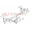 F-048 STEINHOF Фаркоп на FIAT Bravo хетчбек 5 дверей 2007-2014 (без подрезки бампера), Lancia Delta хетчбек 5 дверей 2008-2014 (требуется подрезка бампера). Тип шара: A. Нагрузки: 1400/60 кг, масса фаркопа 17 кг (без электрики в комплекте)