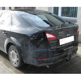 F-268 STEINHOF Фаркоп на Ford Mondeo хетчбек 5 дверей 2007-2014 без подрезки бампера. Тип шара: AV (вертикальное быстросъемное крепление шара на ключе). Нагру