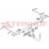F-276 STEINHOF Фаркоп на Ford Kuga 2WD/4WD 2008-2013 без подрезки бампера. Тип шара: AV (вертикальное быстросъемное крепление шара на ключе). Нагрузки: 2100/105 кг, масса фаркопа 21,5 кг (без электрики в комплекте)