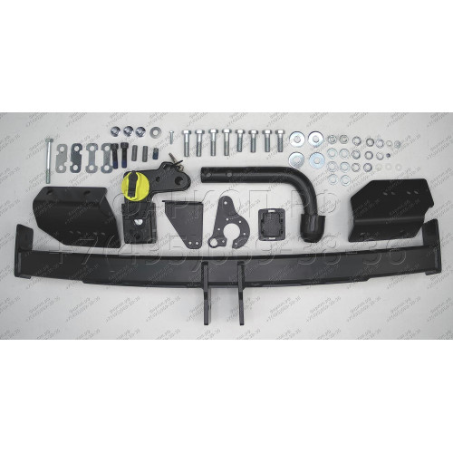 F.3211.003 BERG Фаркоп на Lexus RX 200t, 300, 350 2015-2022 без снятия и подрезки бампера. Тип шара: VM (быстросъемный). Нагрузки: 2500/75 кг, масса фаркопа 23 кг (без электрики в комплекте)