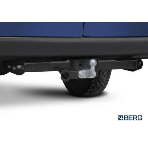 F.3911.001 BERG Фаркоп на Mercedes Sprinter 2006-2019, 2019-, Volkswagen Crafter 2006-2016 (без подножки, кроме L2 2-колеса) без снятия и подрезки бампера. Тип шара: F. Нагрузки: 3000/100 кг, масса фаркопа 27,4 кг (без электрики в комплекте)