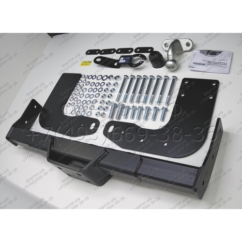 F.3911.001 BERG Фаркоп на Mercedes Sprinter 2006-2019, 2019-, Volkswagen Crafter 2006-2016 (без подножки, кроме L2 2-колеса) без снятия и подрезки бампера. Тип шара: F. Нагрузки: 3000/100 кг, масса фаркопа 27,4 кг (без электрики в комплекте)
