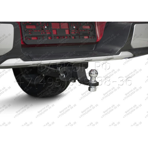 F.4014.001 BERG Фаркоп на Mitsubishi L200 2015-2019, 2019-2023, FIAT Fullback 2016-2019 без подрезки бампера. Тип шара: E. Нагрузки: 3500/120 кг, масса фаркопа 32,2 кг (без электрики в комплекте)
