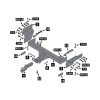 F.4014.001 BERG Фаркоп на Mitsubishi L200 2015-2019, 2019-2023, FIAT Fullback 2016-2019 без подрезки бампера. Тип шара: E. Нагрузки: 3500/120 кг, масса фаркопа 32,2 кг (без электрики в комплекте)