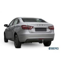F.6017.004 BERG Фаркоп на Lada Vesta Cross/SW Cross 2015-2022 (необходима подрезка бампера), Lada Vesta седан/универсал 2015-2022 (без выреза бампера). Тип шара: E. Нагрузки: 10
