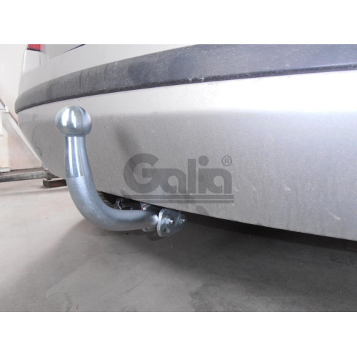 F073A GALIA Полностью оцинкованный фаркоп на FIAT Stilo хетчбек 3/5 дверей 2001-2007. Тип шара: A. Невидимый вырез бампера. Нагрузки: 1300/60 кг, масса фаркопа 17 кг
