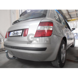 F073A GALIA Полностью оцинкованный фаркоп на FIAT Stilo хетчбек 3/5 дверей 2001-2007. Тип шара: A. Невидимый вырез бампера. Нагрузки: 1300/60 кг, масса фаркопа 17 