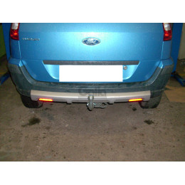 F082C GALIA Полностью оцинкованный фаркоп на Ford Fusion 2002-2012, в т.ч. модели с парктрониками. Тип шара: C (горизонтальный съемный). Без выреза бампера. Н