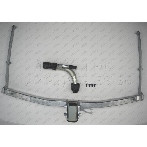 F082C GALIA Полностью оцинкованный фаркоп на Ford Fusion 2002-2012, в т.ч. модели с парктрониками. Тип шара: C (горизонтальный съемный). Без выреза бампера. Нагрузки: 1100/50 кг, масса фаркопа 14,47 кг