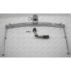 F082C GALIA Полностью оцинкованный фаркоп на Ford Fusion 2002-2012, в т.ч. модели с парктрониками. Тип шара: C (горизонтальный съемный). Без выреза бампера. Нагрузки: 1100/50 кг, масса фаркопа 14,47 кг