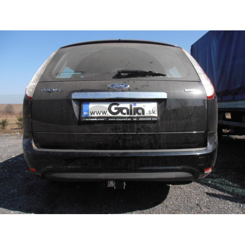 F096A GALIA Полностью оцинкованный фаркоп на Ford Focus II универсал 2004-2011. Тип шара: A. Без выреза бампера. Нагрузки: 1500/75 кг, масса фаркопа 15,52 кг