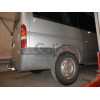 F100C GALIA Полностью оцинкованный фаркоп на Ford Transit 2000-2014 без ступеньки. Тип шара: C (горизонтальный съемный). Балка фаркопа скрыта. Невидимая минимальная подрезка бампера. Нагрузки: 3500/112 кг, масса фаркопа 15,37 кг