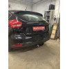 F101-A Лидер-плюс ТСУ для Ford Focus 2 хетчбек 2004-2011, Ford Focus 3 хетбчек 2011-2018 без выреза бампера. Нагрузки: 1100/75 кг, масса фаркопа 13,46 кг (без электрики в комплекте)