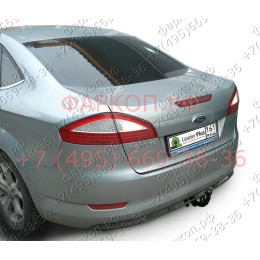 F115-A Лидер-плюс ТСУ для Ford Mondeo седан/универсал 2007-2014 без выреза бампера. Нагрузки: 1100/75 кг, масса фаркопа 14,56 кг (без электрики в комплекте)