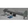 F116A GALIA Полностью оцинкованный фаркоп на Ford Transit шасси 2000-2014. Тип шара: A. Установка без выреза бампера. Нагрузки: 3000/120 кг, масса фаркопа 14,82 кг