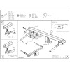 F133C GALIA Полностью оцинкованный фаркоп на Ford Galaxy 2015-2022, Ford S-MAX 2015-2023. Тип шара: C (горизонтальный съемный). Невидимый вырез бампера. Нагрузки: 2000/90 кг, масса фаркопа 17,17 кг