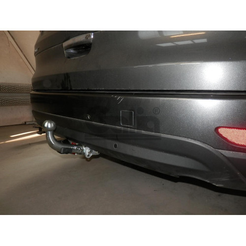 F133C GALIA Полностью оцинкованный фаркоп на Ford Galaxy 2015-2022, Ford S-MAX 2015-2023. Тип шара: C (горизонтальный съемный). Невидимый вырез бампера. Нагрузки: 2000/90 кг, масса фаркопа 17,17 кг
