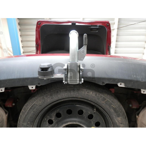 F133C GALIA Полностью оцинкованный фаркоп на Ford Galaxy 2015-2022, Ford S-MAX 2015-2023. Тип шара: C (горизонтальный съемный). Невидимый вырез бампера. Нагрузки: 2000/90 кг, масса фаркопа 17,17 кг