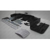 FA 0230-E(N) Бизон Фаркоп с хромированной накладкой на Kia Sorento Prime 2015-2020, Hyundai Santa Fe 2018-2021 без подрезки бампера. Тип шара: E (легкосъемный шар под квадрат). Нагрузки: 2500/120 кг. Не комплектуется электрикой
