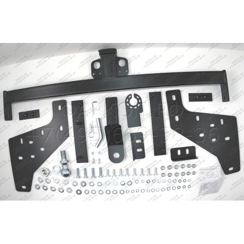 FA 0648-E Бизон Фаркоп на Mitsubishi L200 2006-2015 без подрезки бампера. Тип шара: E (легкосъемный шар под квадрат). Нагрузки: 3500/120 кг. Не комплектуется электрикой