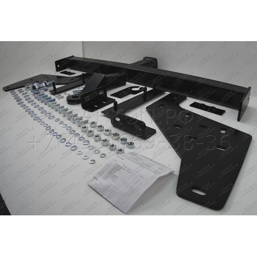 FA 0648-E Бизон Фаркоп на Mitsubishi L200 2006-2015 без подрезки бампера. Тип шара: E (легкосъемный шар под квадрат). Нагрузки: 3500/120 кг. Не комплектуется электрикой
