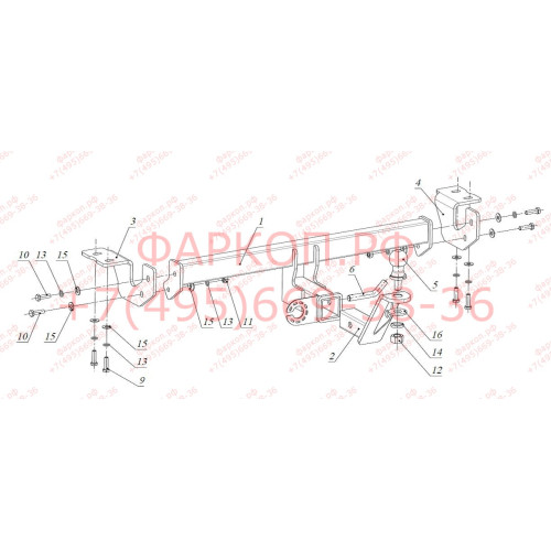 FA 0860-E Бизон Фаркоп на Toyota Prius v (Prius alfa / Prius +) ZVW40/41 2011-2021 без подрезки бампера. Тип шара: E (легкосъемный шар под квадрат). Нагрузки: 2700/100 кг. Не комплектуется электрикой